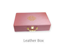 Package bag Leather box